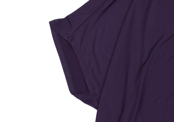 ISSEY MIYAKE Asymmetric Stretch Tunic Purple Blouse Size 2