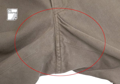 JURGEN LEHL Babaghuri Cotton Cut Hem Pants Brown Size M