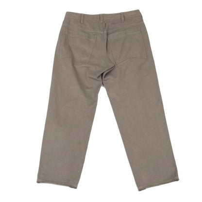JURGEN LEHL Babaghuri Cotton Cut Hem Pants Brown Size M