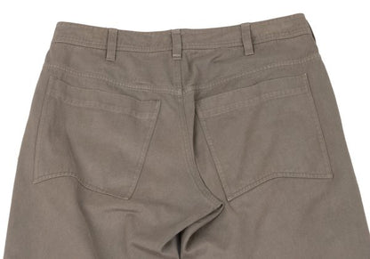 JURGEN LEHL Babaghuri Cotton Cut Hem Pants Brown Size M