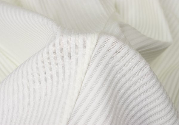 PLEATS PLEASE A-POC Cutting Rib Flare Pants White Size 3