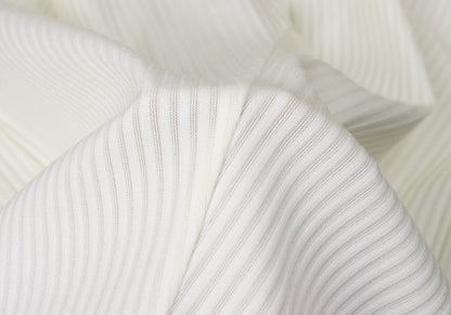 PLEATS PLEASE A-POC Cutting Rib Flare Pants White Size 3