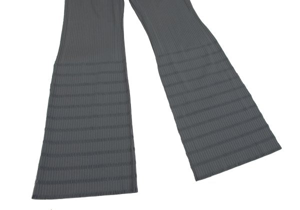 PLEATS PLEASE A-POC Cutting Rib Flare Pants Gray Size M