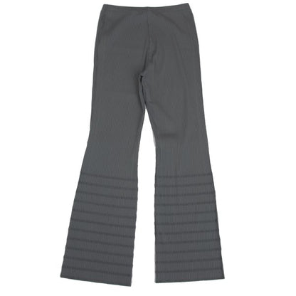 PLEATS PLEASE A-POC Cutting Rib Flare Pants Gray Size M