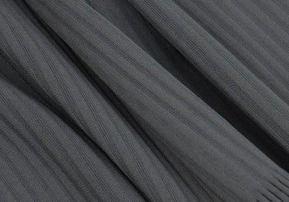 PLEATS PLEASE A-POC Cutting Rib Flare Pants Gray Size M
