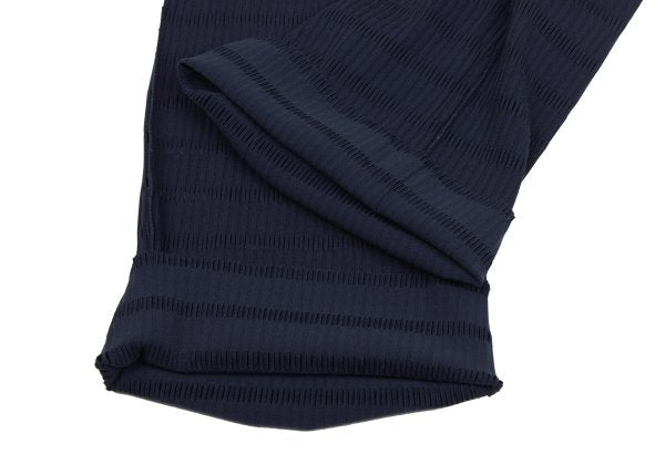 PLEATS PLEASE A-POC Cutting Rib Flare Pants Navy Size 3