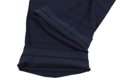 PLEATS PLEASE A-POC Cutting Rib Flare Pants Navy Size 3