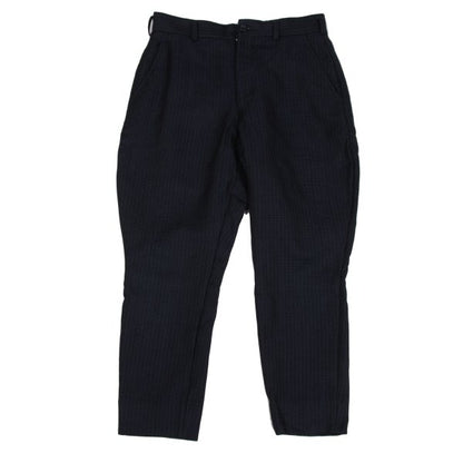 COMME des GARCONS HOMME DEUX Stripe Wool Pants Black Size S