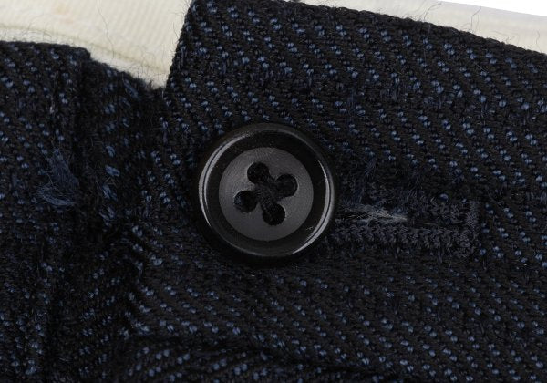 COMME des GARCONS HOMME DEUX Stripe Wool Pants Black Size S