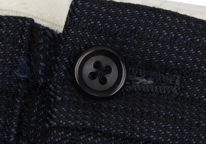 COMME des GARCONS HOMME DEUX Stripe Wool Pants Black Size S