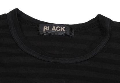 BLACK COMME des GARCONS Cotton Dyed Stripe Shirt Size S