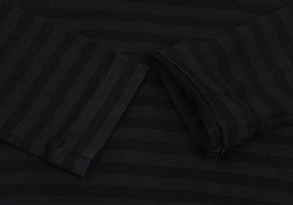 BLACK COMME des GARCONS Cotton Dyed Stripe Shirt Size S