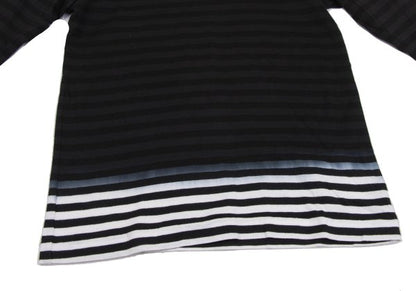 BLACK COMME des GARCONS Cotton Dyed Stripe Shirt Size S