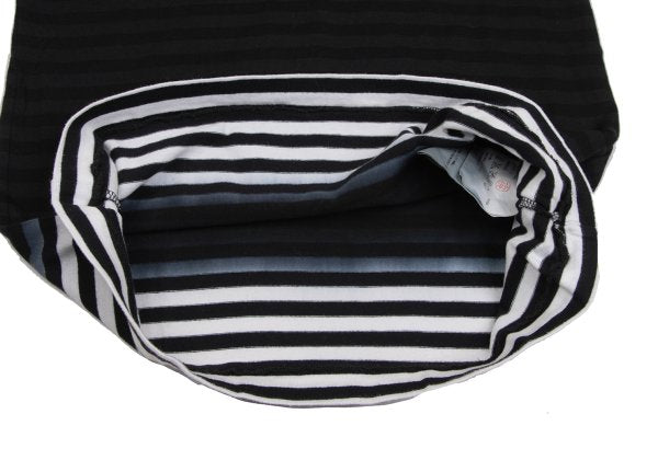 BLACK COMME des GARCONS Cotton Dyed Stripe Shirt Size S