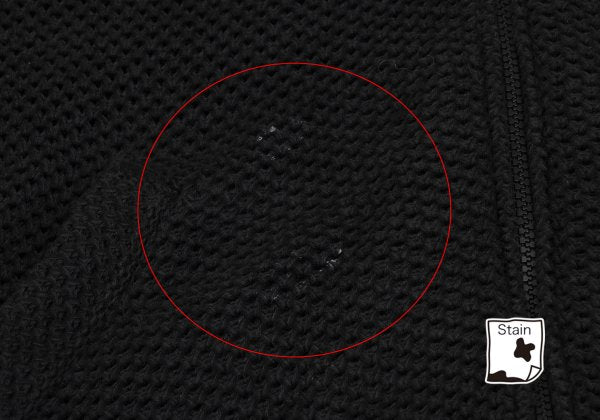 ISSEY MIYAKE MEN Black Cotton Mesh Double Zip Jacket Size 2