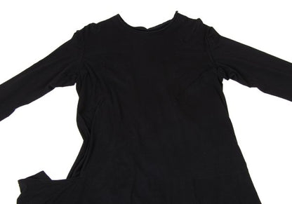 Yohji Yamamoto NOIR Cotton Stretch Back Dress Black Size 2