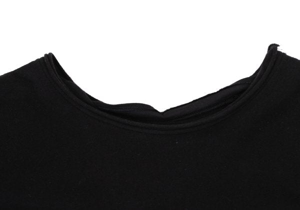 Yohji Yamamoto NOIR Cotton Stretch Back Dress Black Size 2