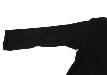 Yohji Yamamoto NOIR Cotton Stretch Back Dress Black Size 2