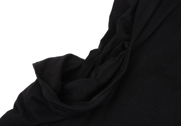 Yohji Yamamoto NOIR Cotton Stretch Back Dress Black Size 2