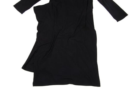 Yohji Yamamoto NOIR Cotton Stretch Back Dress Black Size 2