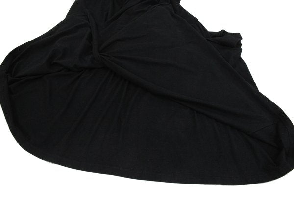 Yohji Yamamoto NOIR Cotton Stretch Back Dress Black Size 2