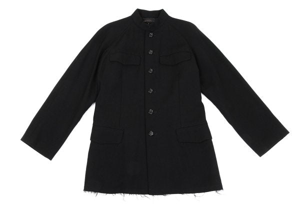 COMME des GARCONS Gabardine Mandarin Jacket Black Size M