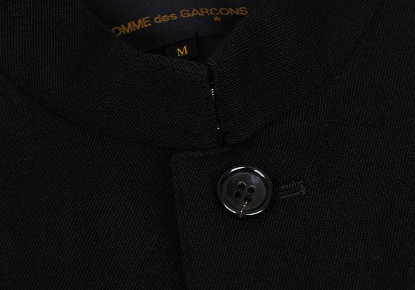 COMME des GARCONS Gabardine Mandarin Jacket Black Size M