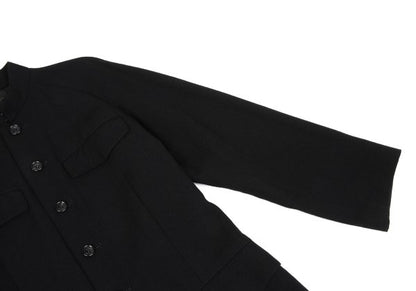 COMME des GARCONS Gabardine Mandarin Jacket Black Size M