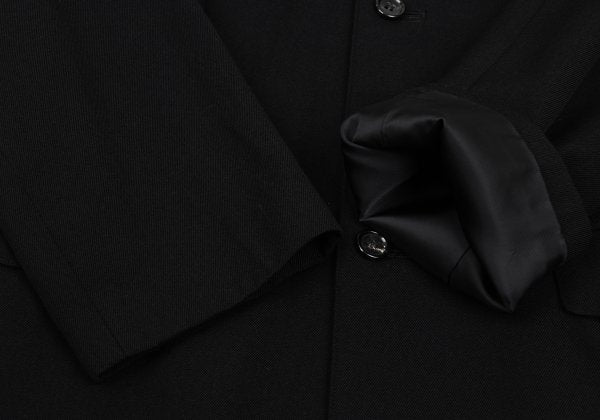 COMME des GARCONS Gabardine Mandarin Jacket Black Size M