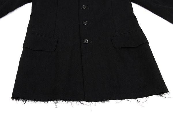 COMME des GARCONS Gabardine Mandarin Jacket Black Size M