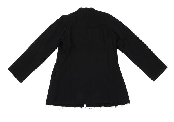 COMME des GARCONS Gabardine Mandarin Jacket Black Size M