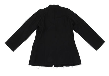 COMME des GARCONS Gabardine Mandarin Jacket Black Size M