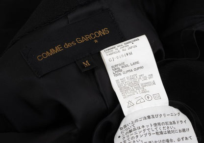 COMME des GARCONS Gabardine Mandarin Jacket Black Size M