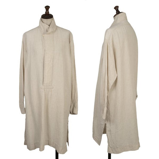 45rpm R umii Linen Pullover Tunic Ivory Blouse Size 1