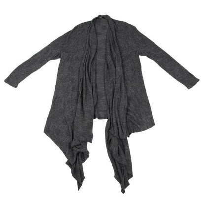 LIMI feu Rayon Wool Dot Jacquard Cardigan Gray Size S
