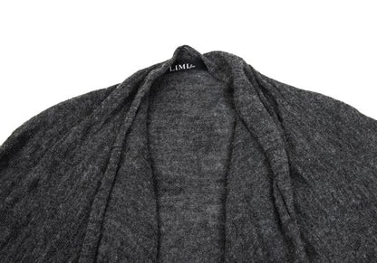 LIMI feu Rayon Wool Dot Jacquard Cardigan Gray Size S