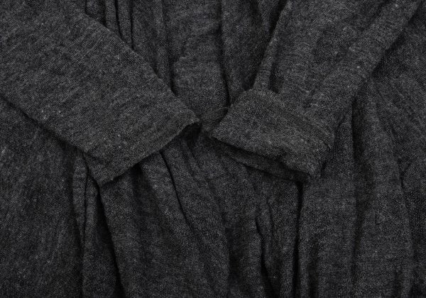 LIMI feu Rayon Wool Dot Jacquard Cardigan Gray Size S