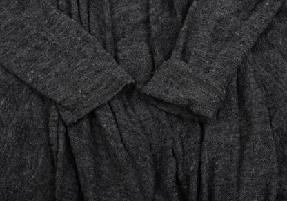LIMI feu Rayon Wool Dot Jacquard Cardigan Gray Size S