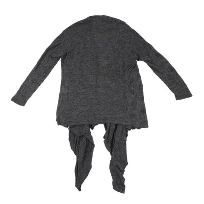 LIMI feu Rayon Wool Dot Jacquard Cardigan Gray Size S