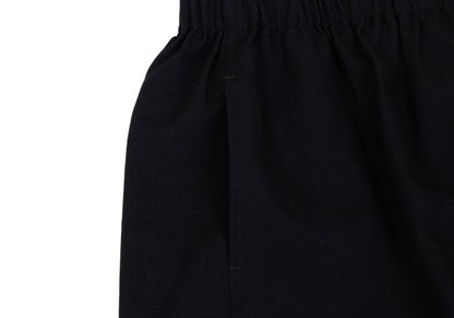 COMME des GARCONS Summer Wool Maxi Skirt Navy Size M