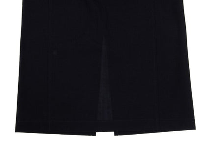 COMME des GARCONS Summer Wool Maxi Skirt Navy Size M