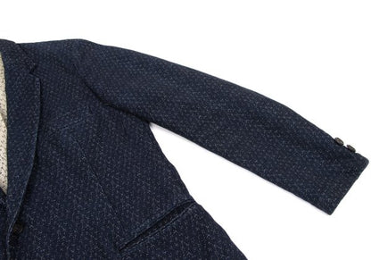 Yohji Yamamoto POUR HOMME Patterned Blazer Navy Size 2
