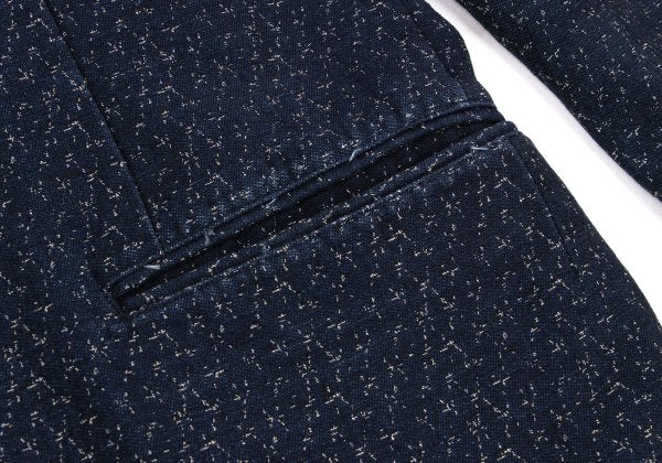 Yohji Yamamoto POUR HOMME Patterned Blazer Navy Size 2