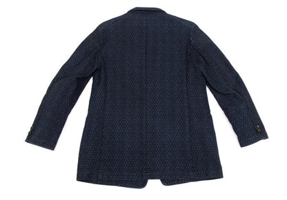 Yohji Yamamoto POUR HOMME Patterned Blazer Navy Size 2