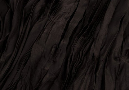 ISSEY MIYAKE Pleated Flare Skirt Brown Size M