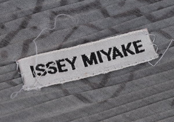 ISSEY MIYAKE Paisley Print Scarf Gray