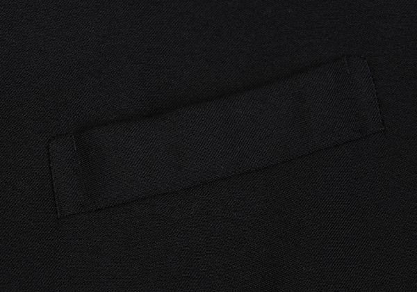 YOSHIYUKI KONISHI Wool Blend Bijou Stand Jacket Black Size M