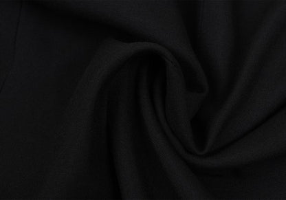 YOSHIYUKI KONISHI Wool Blend Bijou Stand Jacket Black Size M