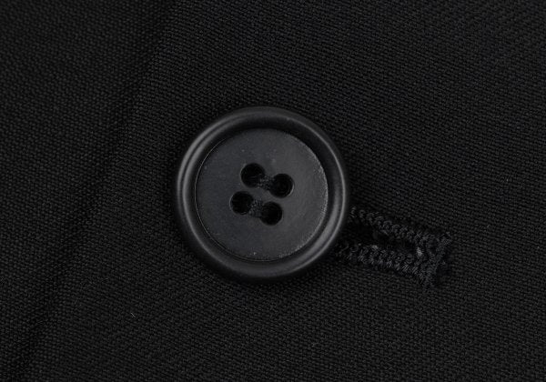 JUNKO KOSHINO Front Embroidery Wool Jacket Black/Gold Size M