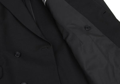 JUNKO KOSHINO Front Embroidery Wool Jacket Black/Gold Size M